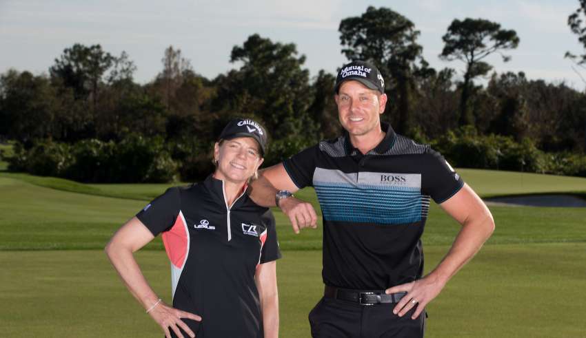 Annika Sörenstam Henrik Stenson Scandinavian Mixed