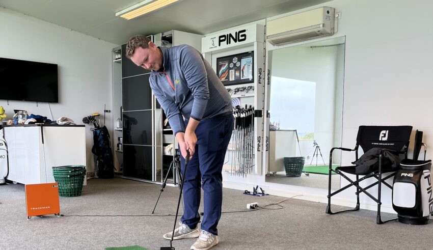 Marcus Nilsson, headpro på Mölle Golfklubb.